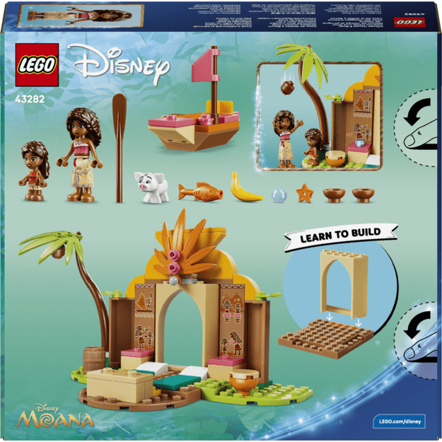 LEGO Disney Moana Village House & Boat