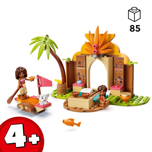 LEGO Disney Moana Village House & Boat