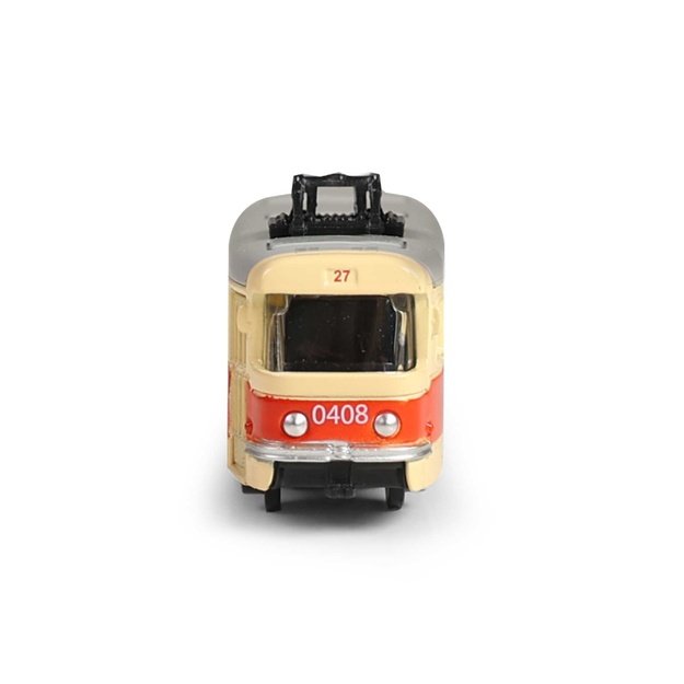 Retro metal mini tram 8,5 cm