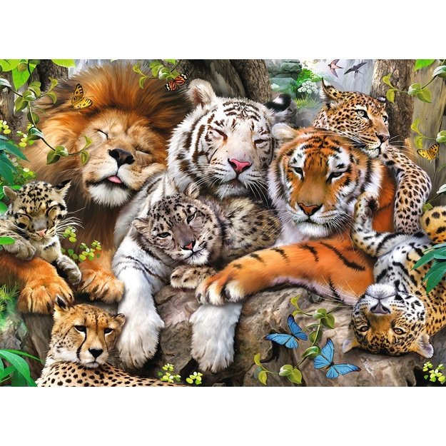 Ravensburger Puzzle 200 pc Big Cat Nap
