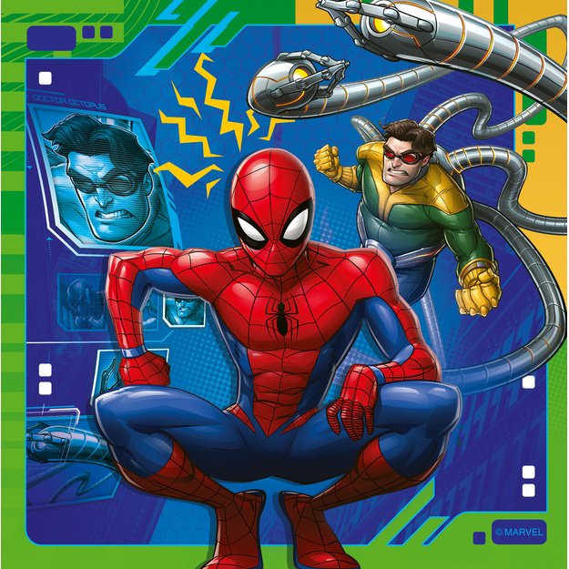 Ravensburger Puzzle 3x49 Pieces: Spider-Man