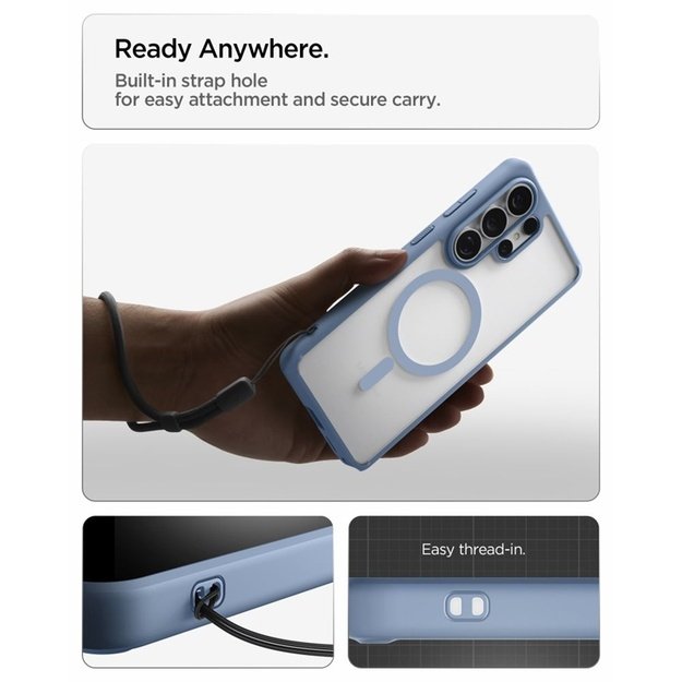 Spigen Ultra Hybrid Mag MagSafe - Case for Samsung Galaxy S26 Ultra (Light Blue)