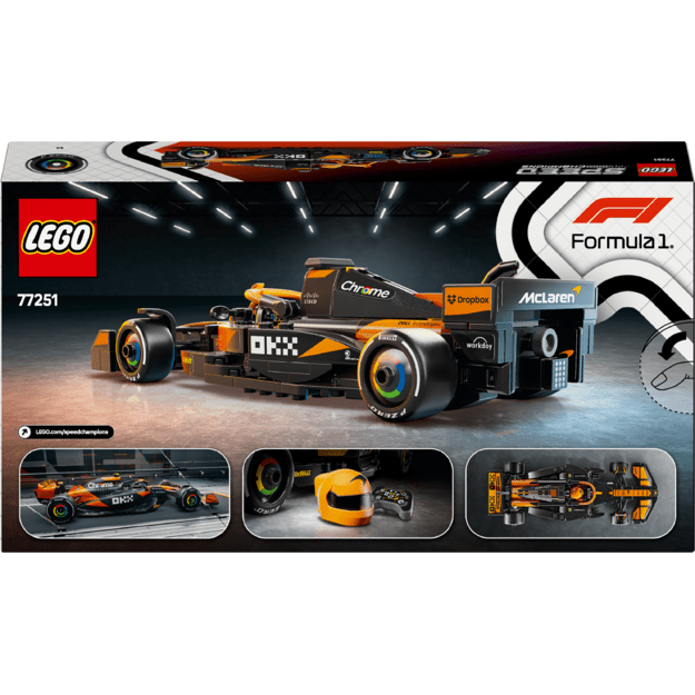 LEGO Speed Champions McLaren F1&reg; Team MCL38 Race Car