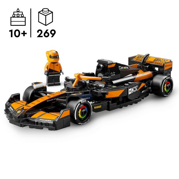 LEGO Speed Champions McLaren F1&reg; Team MCL38 Race Car