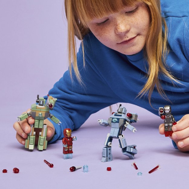 LEGO Super Heroes Iron Man & War Machine vs. Hammer Drones