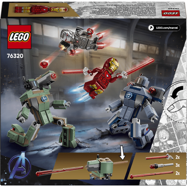 LEGO Super Heroes Iron Man & War Machine vs. Hammer Drones