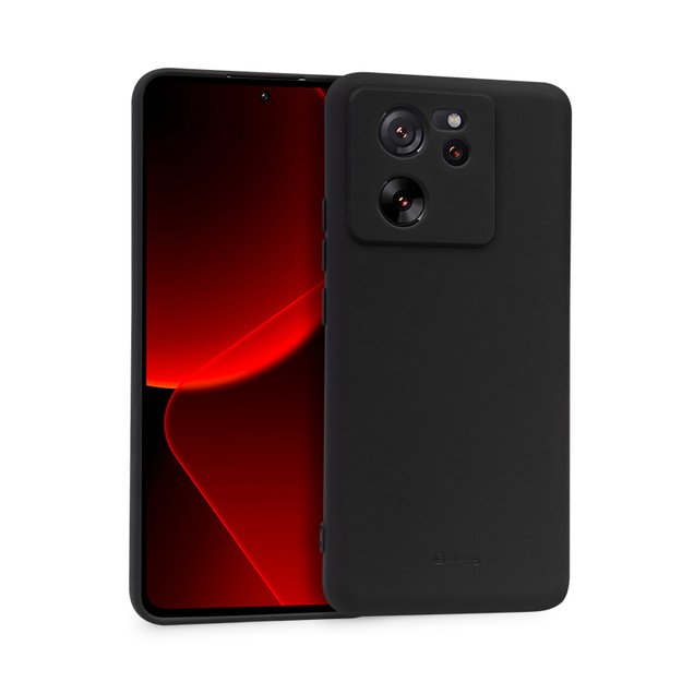 Crong Color Cover – dėklas, skirtas Xiaomi 13T/13T Pro (juodas)