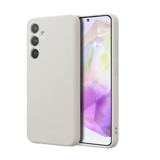 Crong Color Cover – dėklas, skirtas Samsung Galaxy A35 5G (smėlio spalvos)