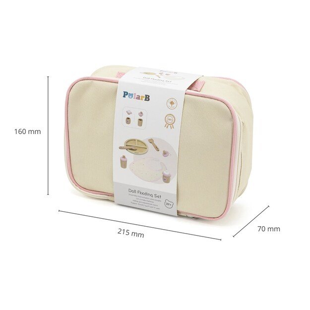 Medinis lėlių maitinimo rinkinys Viga 2 Medinis lėlių maitinimo rinkinys Viga 2