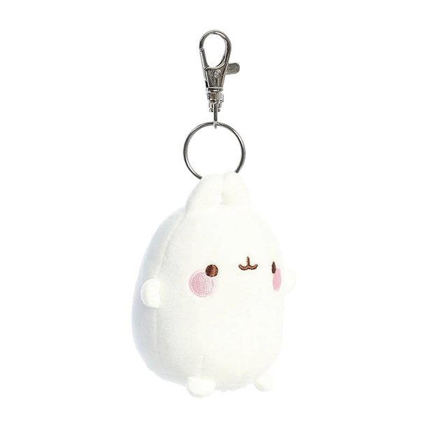 Molang - pliušinis zuikio raktų pakabukas Molang 10 cm