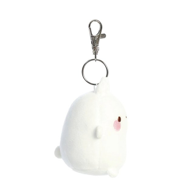 Molang - pliušinis zuikio raktų pakabukas Molang 10 cm