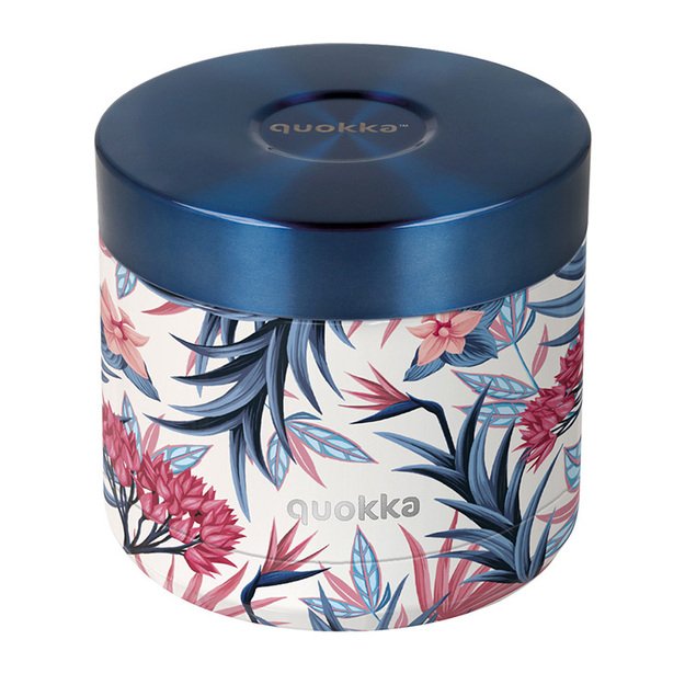 „Quokka Whim“ – nerūdijančio plieno maisto stiklainis 600 ml („Blue Garden“)