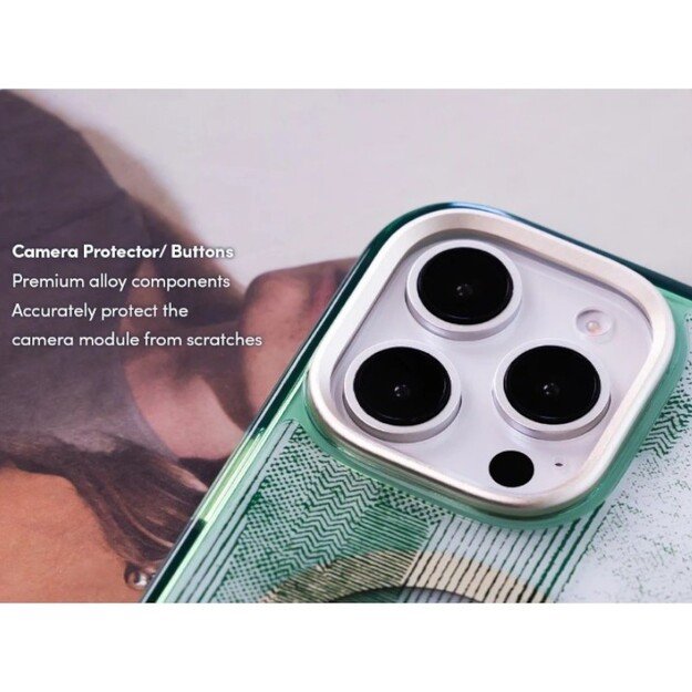 Moshi iGlaze MagSafe – dėklas, skirtas iPhone 16 Pro Max (Mit White) 5