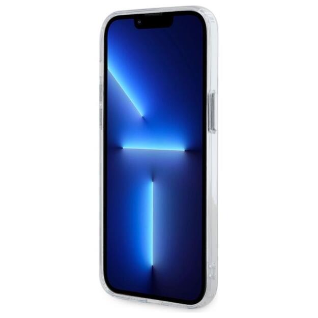 Karl Lagerfeld IML Metal Choupette Head MagSafe – dėklas, skirtas iPhone 14 Pro Max (baltas) 5