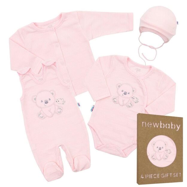 Naujas Baby Sweet Bear motinystės rinkinys rožinis, dydis 62 (3-6m), 62 (3-6m)