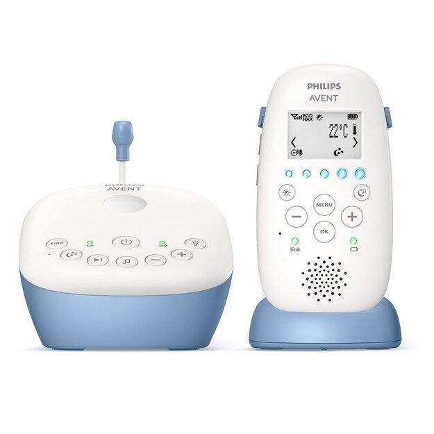 Skaitmeninis kūdikio monitorius Avent Baby DECT SCD735/52