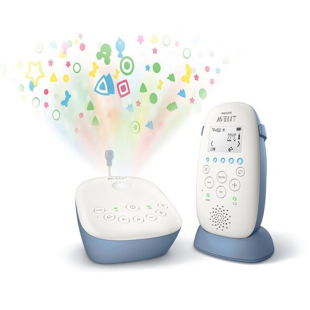 Skaitmeninis kūdikio monitorius Avent Baby DECT SCD735/52