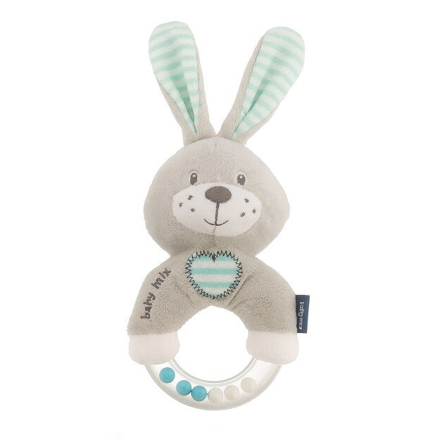 Baby Mix pliušinis triušio barškutis mėtinis