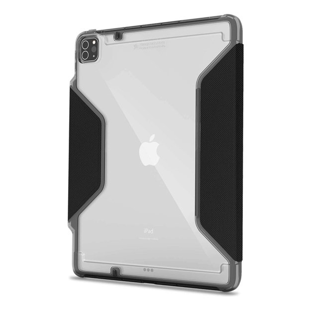 STM Dux Plus – dėklas, skirtas iPad Pro 11 colių (3/2/1 kartos) (juodas)