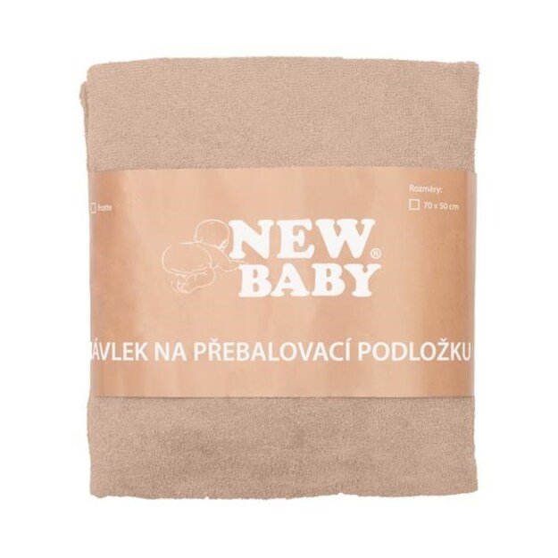 Keičiamas kilimėlio užvalkalas New Baby 50x70 smėlio spalvos