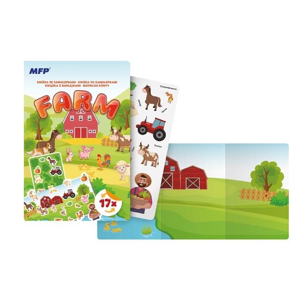 Sticker book Farm 17 stickers