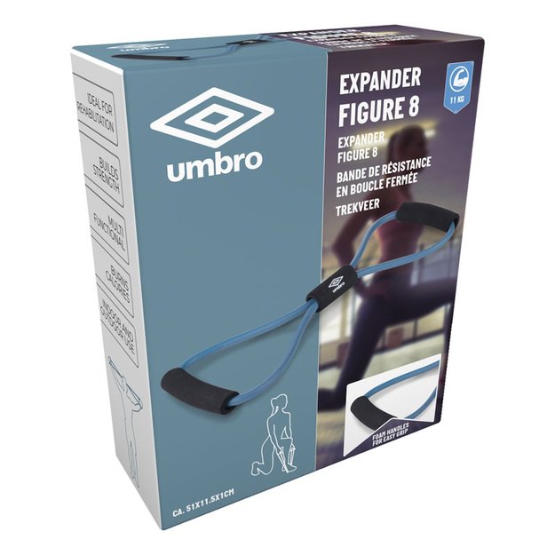 Umbro – mankštos guminis plėtiklis (mėlynas) 8