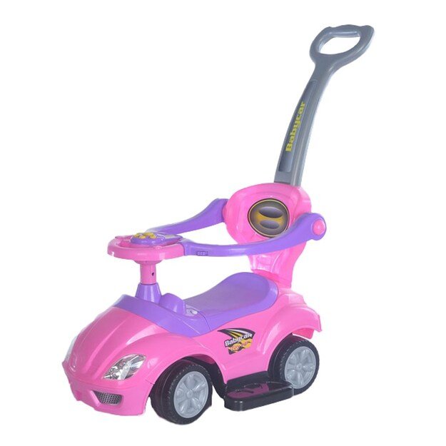 Baby Mix Mega Car 3in1 Baby Mix Mega Car Pink