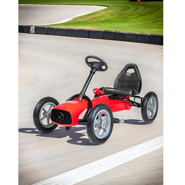 Pedal Go-kart Baby Mix Buggy raudona 1