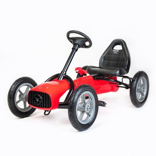 Pedal Go-kart Baby Mix Buggy raudona