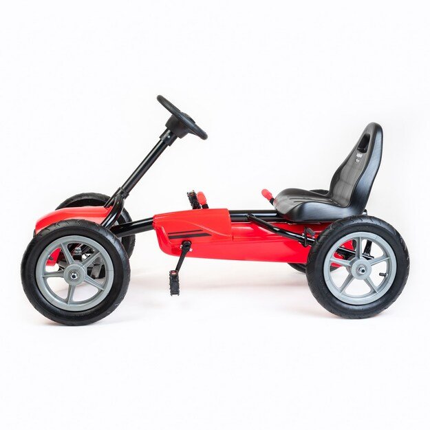 Pedal Go-kart Baby Mix Buggy raudona