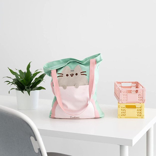 Pusheen - krepšys 35x40 cm 3 Pusheen - krepšys 35x40 cm 3