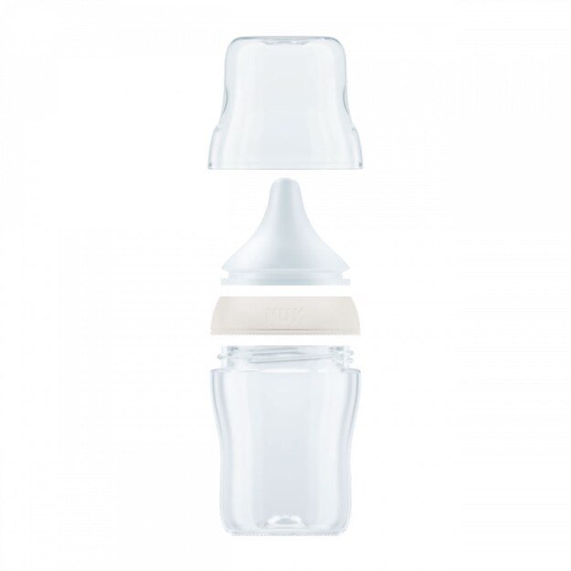 NUK Perfect Match Temperature Control Baby Bottle 150 ml rudas