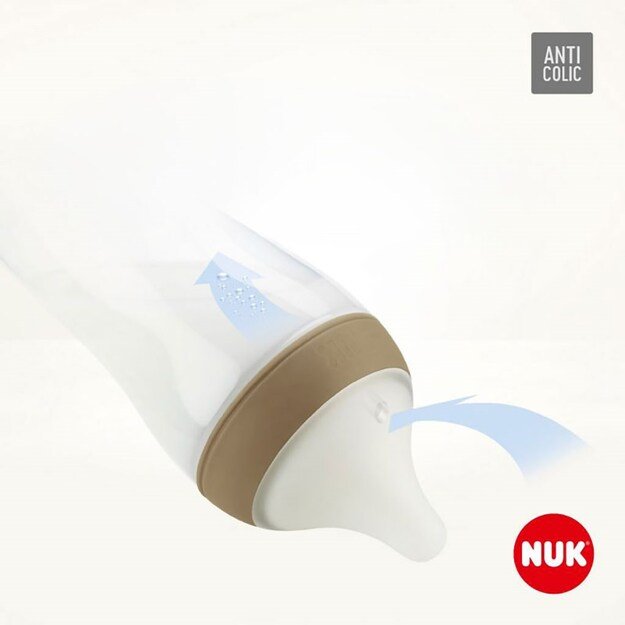 NUK Perfect Match Temperature Control Baby Bottle 150 ml rudas