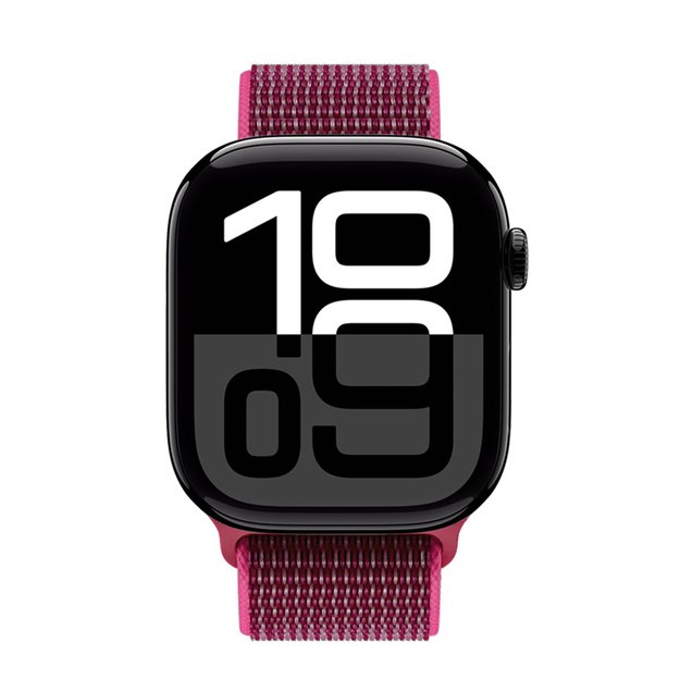 Crong Nylon – sportinė apyrankė, skirta Apple Watch 38/40/41/42 mm (Magenta Fusion) 1