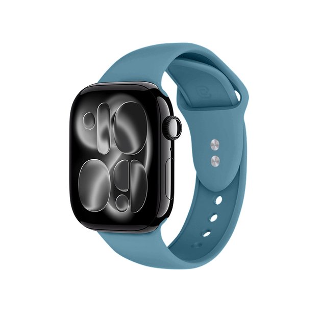 Crong Liquid – Apple Watch 44/45/46/49 mm dirželis (jūrinis) 8