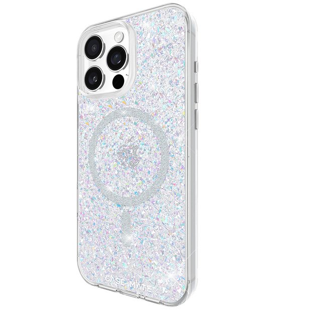 Case-Mate Twinkle MagSafe – dėklas, skirtas iPhone 16 Pro Max (diskoteka)