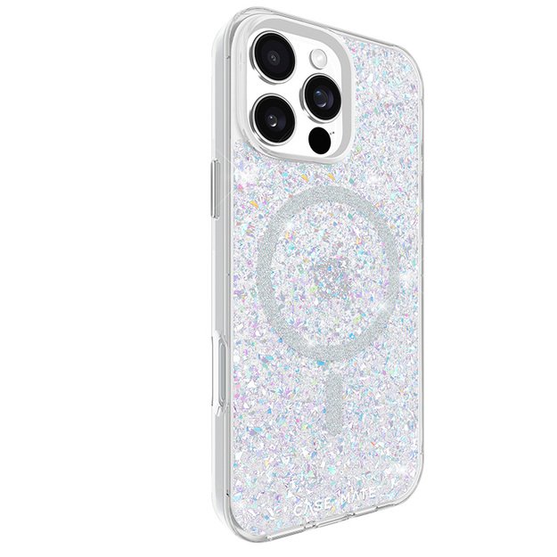 Case-Mate Twinkle MagSafe – dėklas, skirtas iPhone 16 Pro Max (diskoteka)