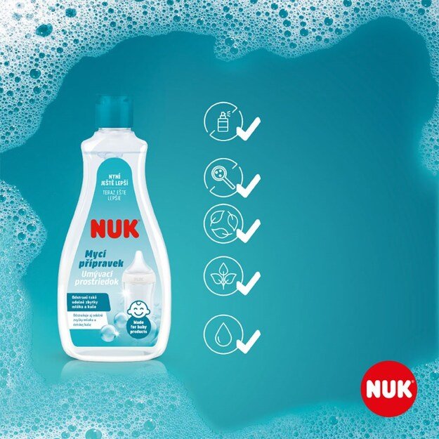 NUK buteliuko ir žinduko ploviklis - 500 ml