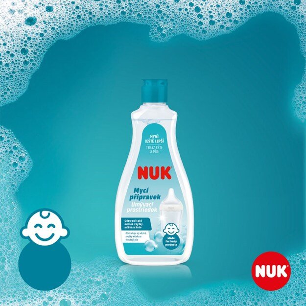 NUK buteliuko ir žinduko ploviklis - 500 ml