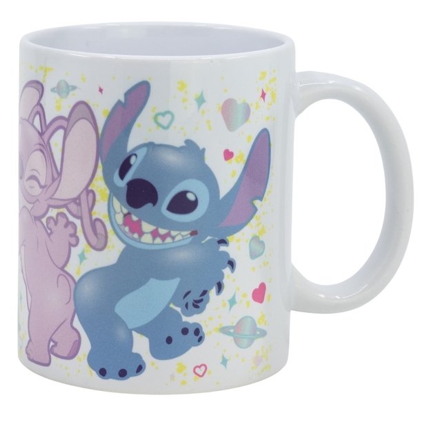 Disney Stitch - Keraminis puodelis iš Stitch & Angel kolekcijos 325 ml