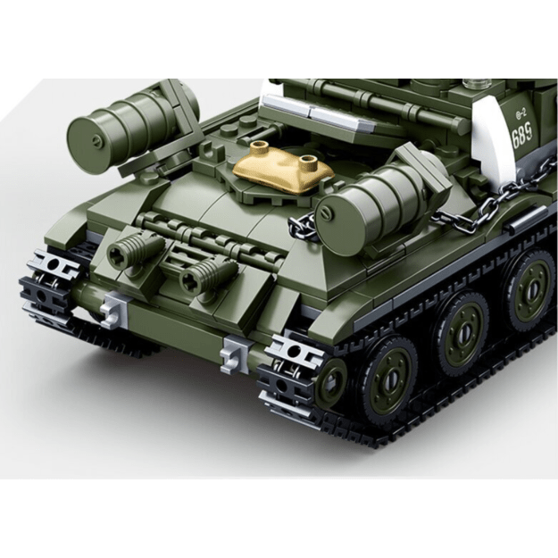 Konstruktorius Sluban army Allied Tank Hunter, 687 detalės