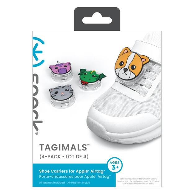 „Speck Tagimals“ – „AirTag“ dėklas / laikiklis (4 vnt. pakuotėje)