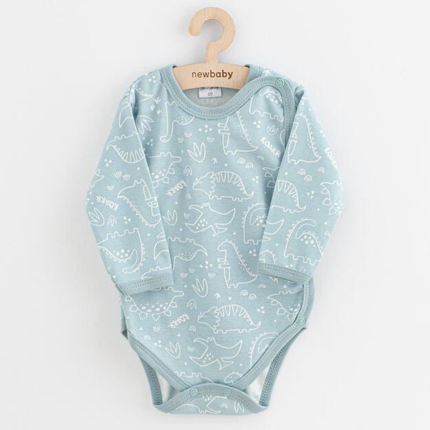 Naujas Baby Classic II Uni 3vnt pilnas užtrauktukas body mėtų, dydis 68 (4-6m), 68 (4-6m)