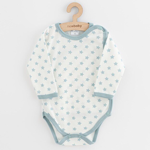 Naujas Baby Classic II Uni 3vnt pilnas užtrauktukas body mėtų, dydis 68 (4-6m), 68 (4-6m)