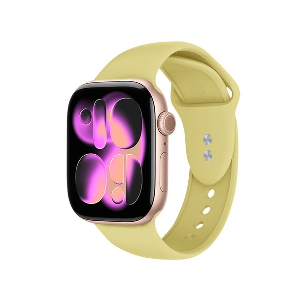 Crong Liquid – Apple Watch 38/40/41/42mm (citrinos) dirželis 28