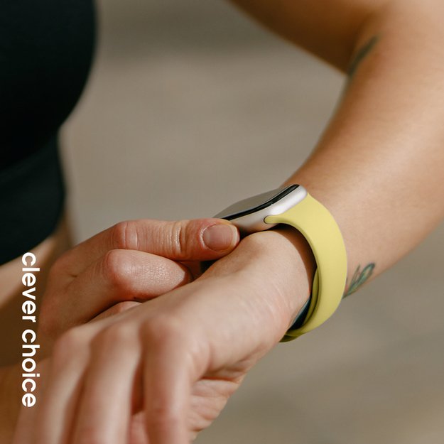 Crong Liquid – Apple Watch 38/40/41/42mm (citrinos) dirželis 25