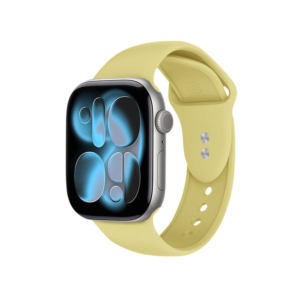 Crong Liquid – Apple Watch 38/40/41/42mm (citrinos) dirželis 7