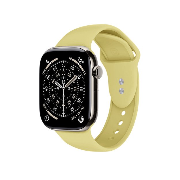 Crong Liquid – Apple Watch 38/40/41/42mm (citrinos) dirželis 13