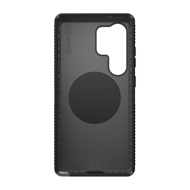 Speck Presidio2 Grip Magnet – dėklas, skirtas Samsung Galaxy S25 Ultra MagSafe (juodas / šiferio pilkas / baltas) 23