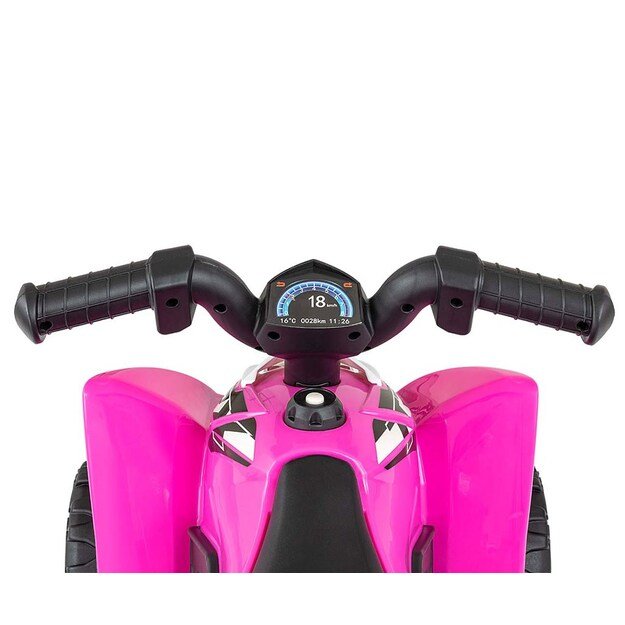 Milly Mally Honda ATV elektrinis keturratis, rožinis